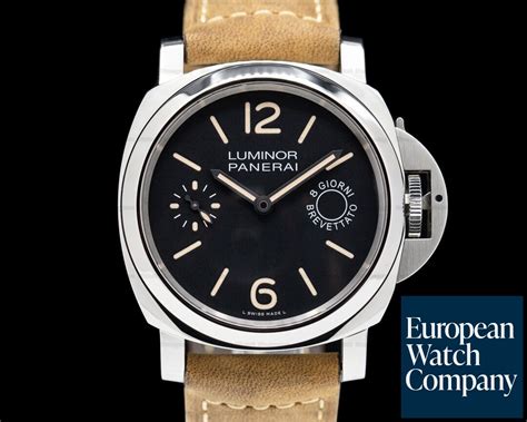 panerai pam 590 luminor marina 8-days acciaio|Panerai 8 days.